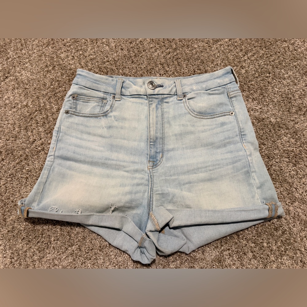 American Eagle Outfitters Light Wash Denim Shorts